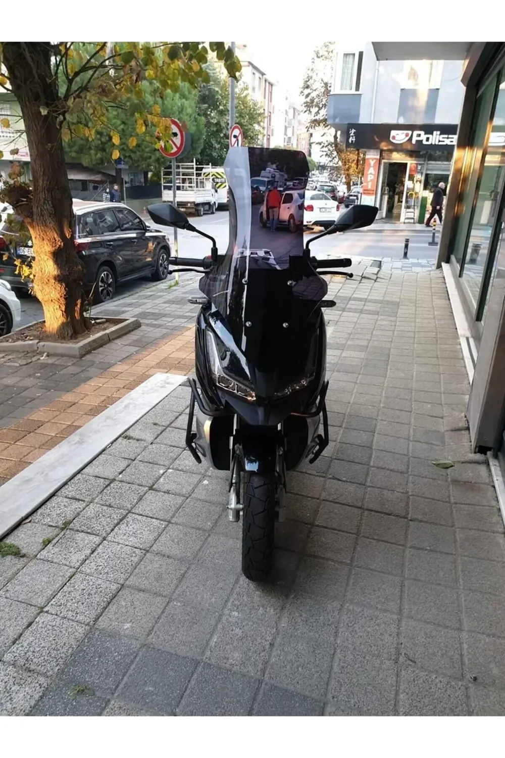 Barossa ADV 125 Ön Cam 2025 Model 78cm Siyah Renkli 4mm UZUN