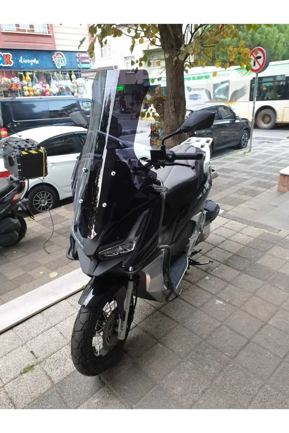 Barossa ADV 125 Ön Cam 2025 Model 78cm Siyah Renkli 4mm UZUN