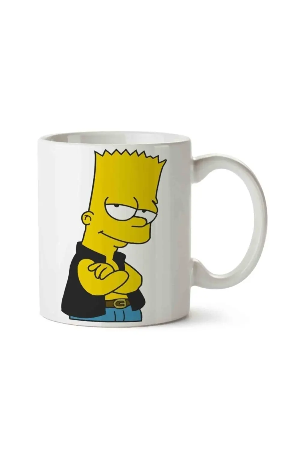 Bart Simpson Porselen Kupa Bardak