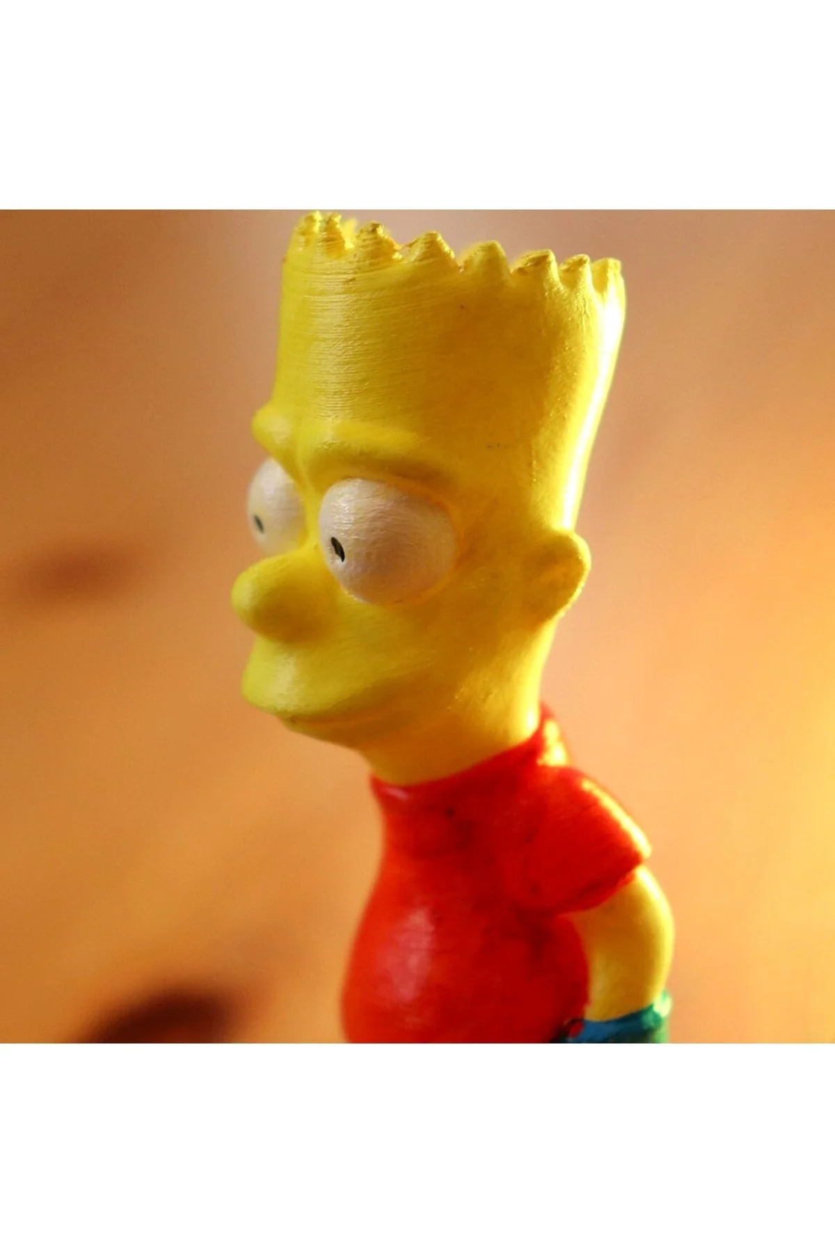 Bart Simpson Simpsons Simpsonlar Boyalı Figür 10 Cm