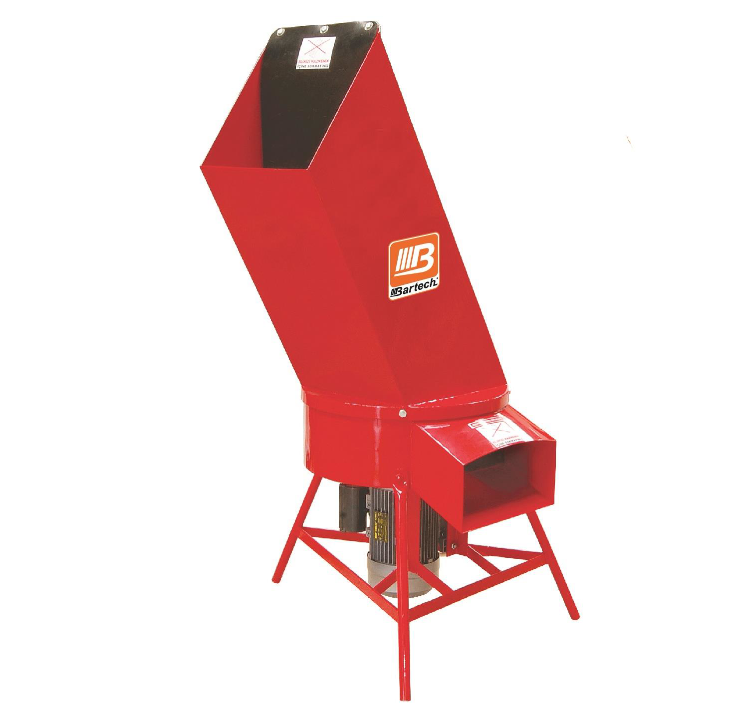 Bartech  Elektrikli Kuru Ot Ve Sap Parçalama Makinasi 4 Hp