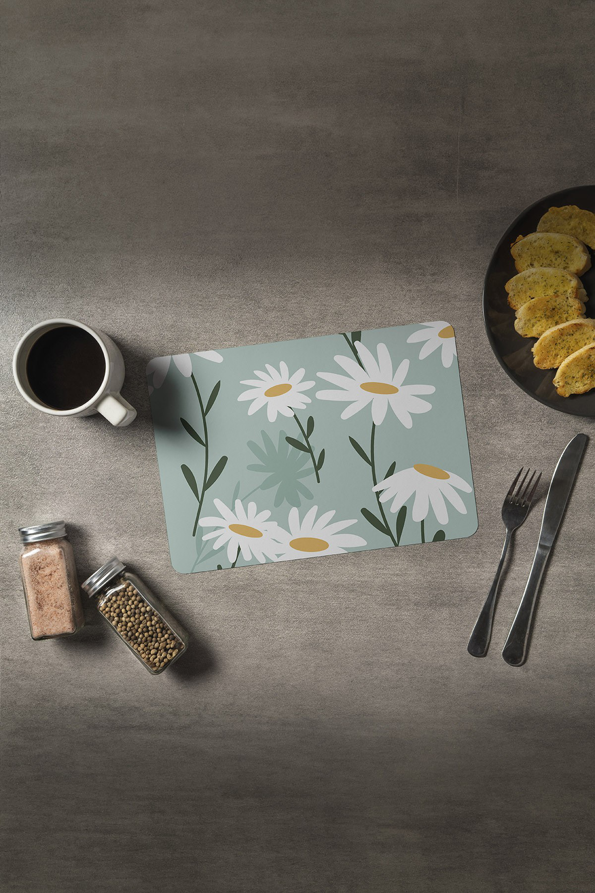 Artikel Bas-032A Dekoratif Baskılı Keçe Amerikan Servisi, Supla 2'Li Serv Artikel Bas-032A Dekoratif Baskılı Keçe Amerikan Servisi, Supla 2'Li Serv