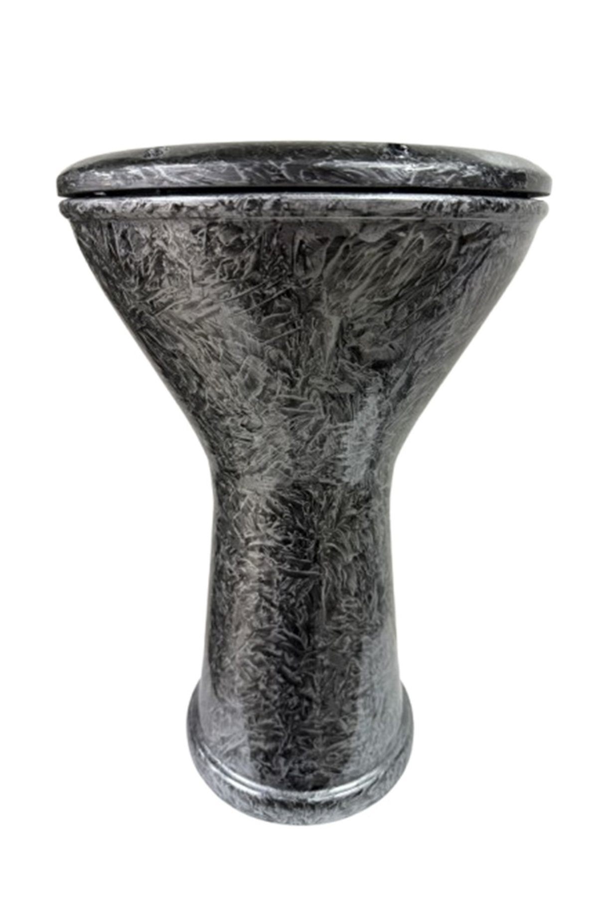 Bas Darbuka Siyah Kırçıllı Döküm Profesyonel Üst Kalite