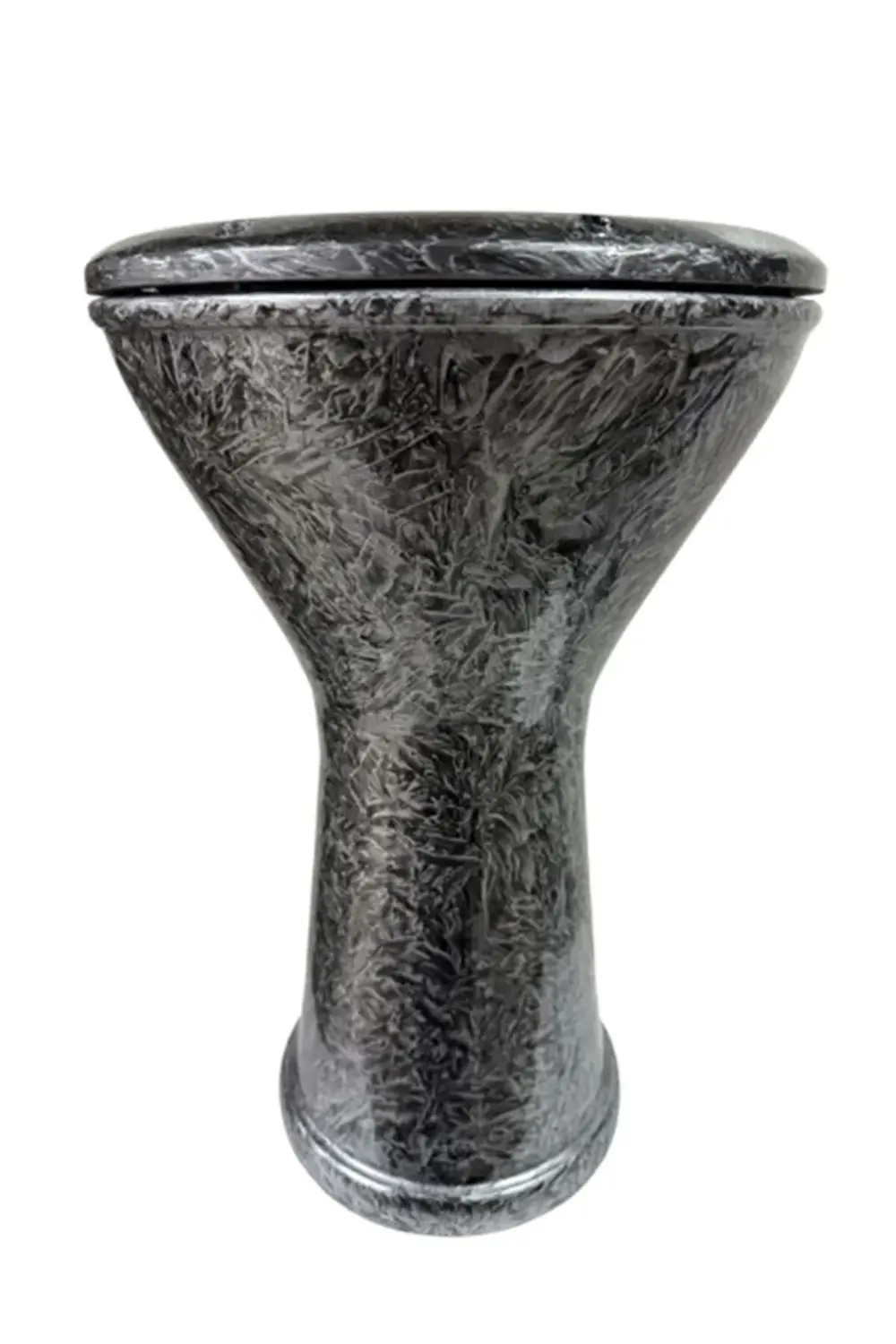 Bas Darbuka Siyah Kırçıllı Döküm Profesyonel Üst Kalite