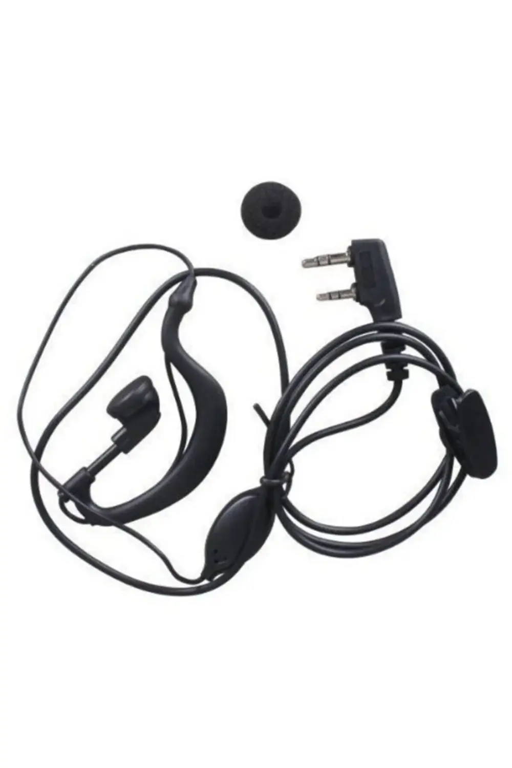 Bas Konuş Mikrofonlu Kulakiçi Telsiz Kulaklık Krisun Kenwood Qyt