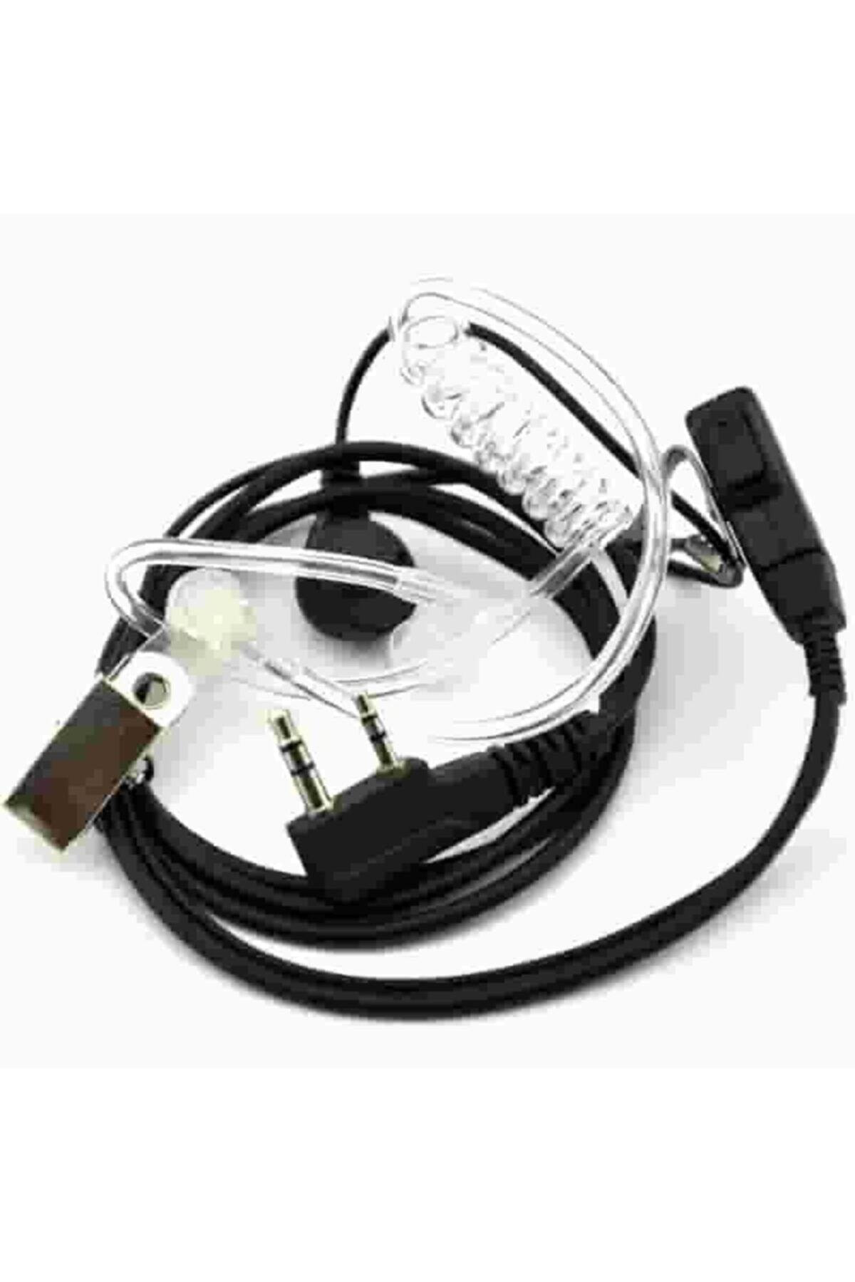 Bas Konuş Mikrofonlu Kulak Içi Ajan Telsiz Kulaklığı Kirisun Mars