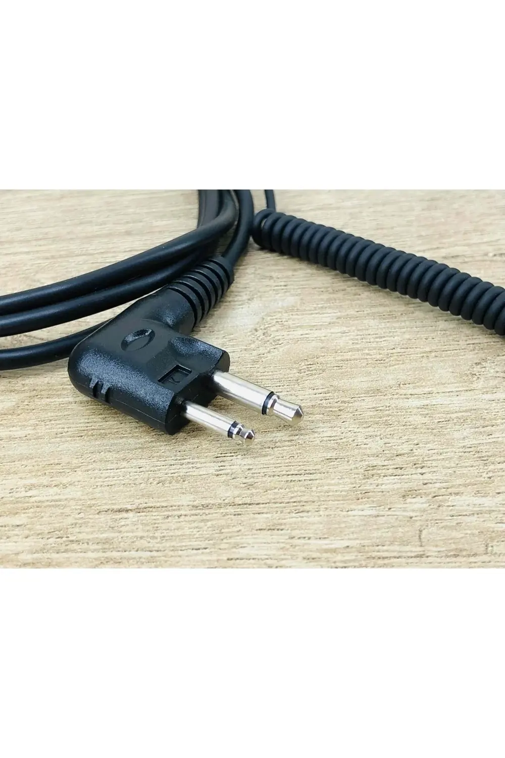 Bas Konuş Spiral G Tipi Kablolu  Uyumlu El Telsiz Kulaklık Motoro