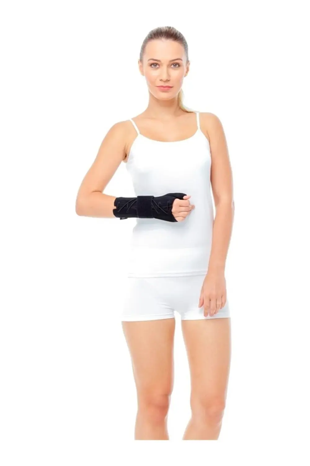 BAŞ PARMAK DESTEKLİ BAĞCIKLI EL BİLEK ATELİ SOL EL