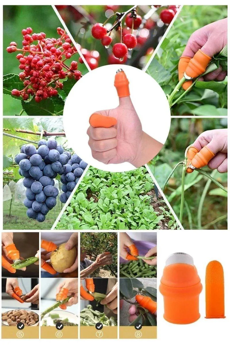Baş Parmak Koruyucu Eldiven – Sebze Meyve Soyucu Silikon Aparat | 5’li Set Fiyatı, Yorumları ve Özellikleri