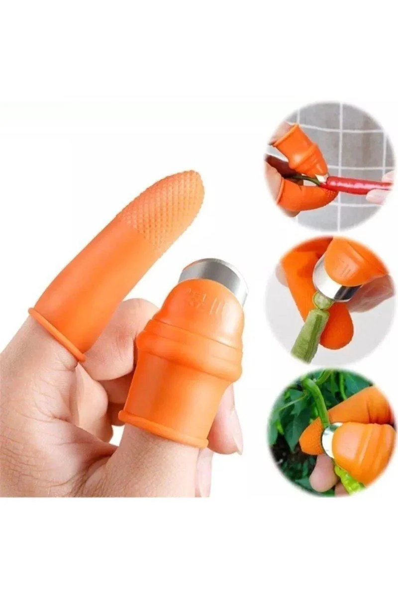 Baş Parmak Koruyucu Eldiven – Sebze Meyve Soyucu Silikon Aparat | 5’li Set Fiyatı, Yorumları ve Özellikleri