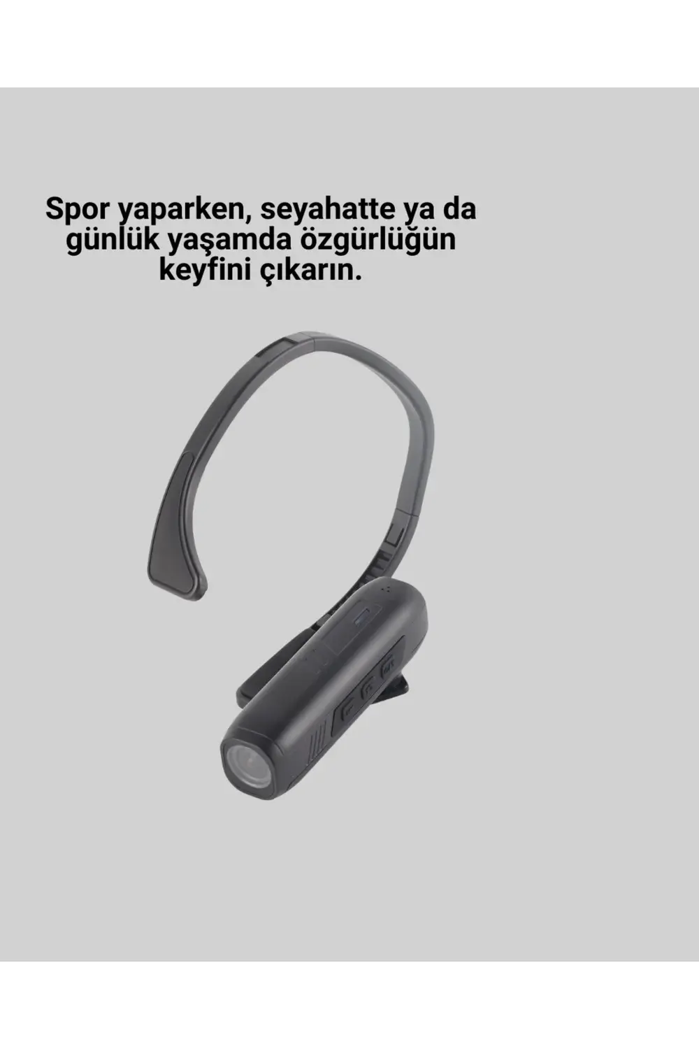 Başa Takılabilir 5K Spor ve Vlog Kamerası