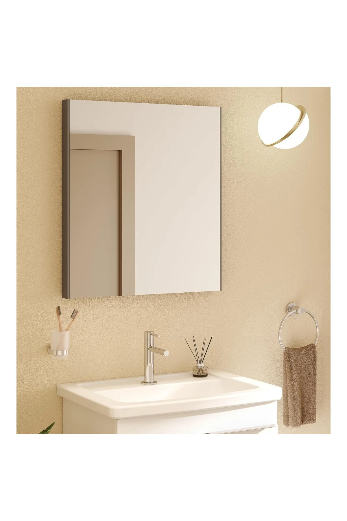 Base 200 A44101 Halka Havluluk, Krom