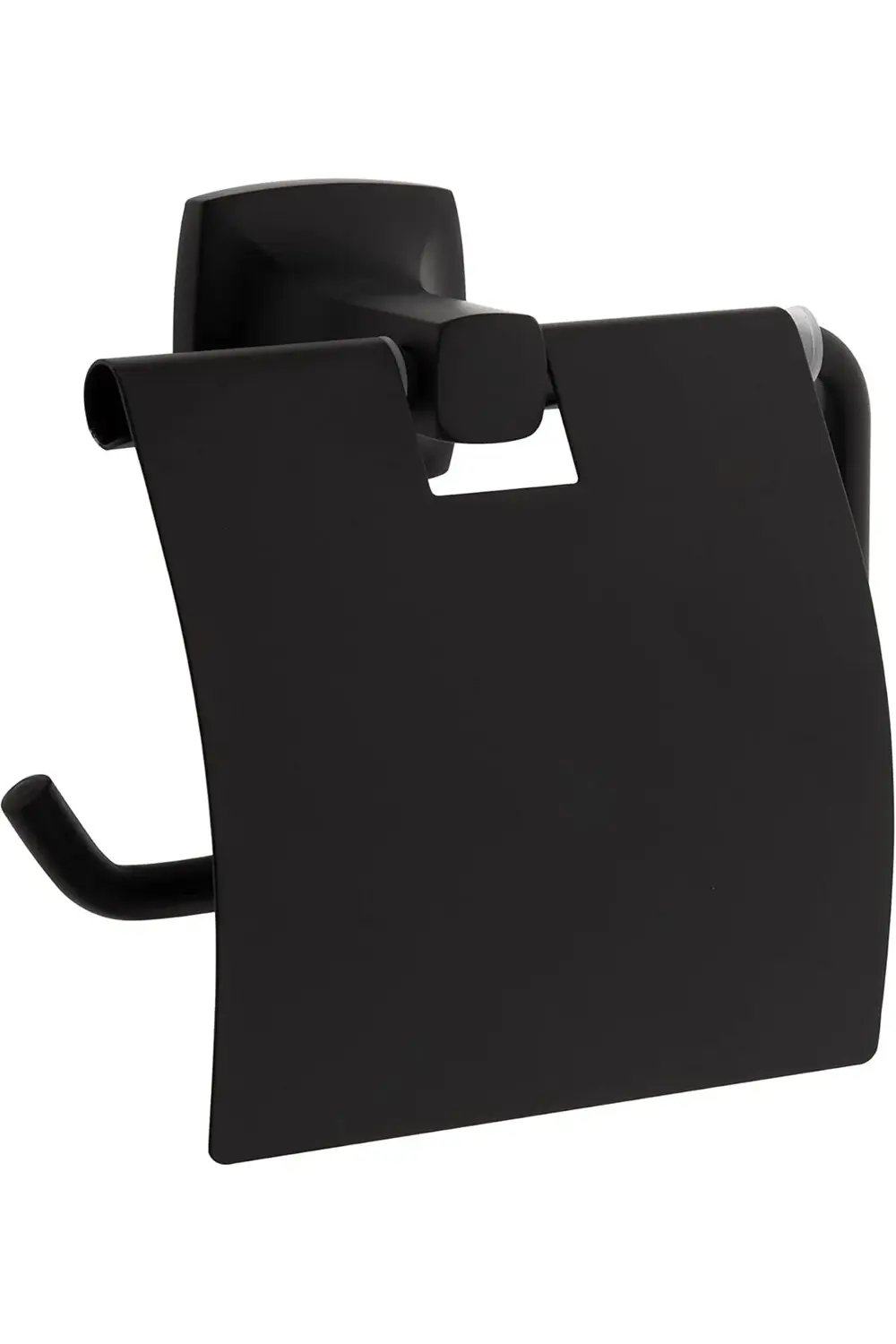 Base 400 A4412336 Tuvalet Kağıtlığı, Mat Siyah 1184728