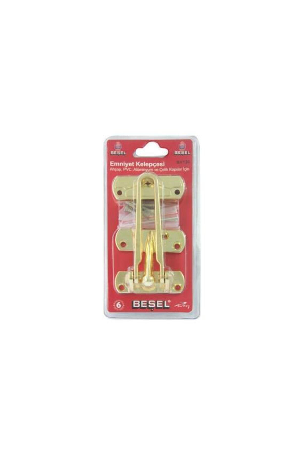 Butik Başel Kapı Emniyet Kelepçesi Sarı