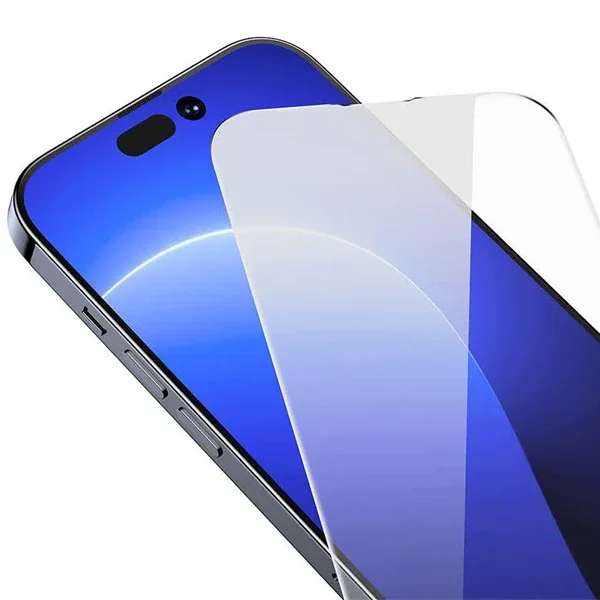 Baseus 0.3mm Crystal iPhone 14 Plus - 13 Pro Max Full Tempered Ekran Koruyucu-1852