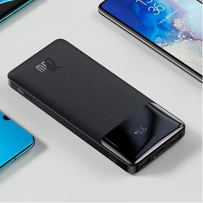 Baseus Bipow 20W Hızlı Şarj 10000 mAh LED Göstergeli Powerbank-1852