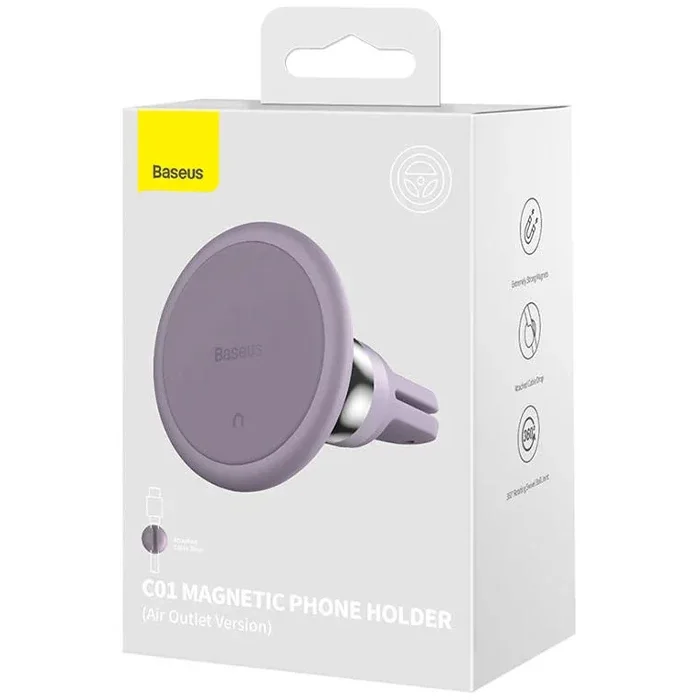 Baseus C01 Magnetic Air Vent Araç Havalandırma Tipi Telefon Tutucu-1852