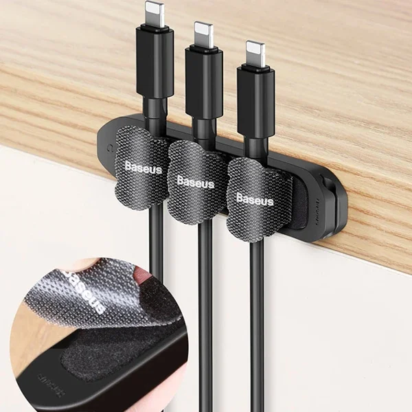 Baseus Cable Fixer Kit Kablo Organizatör Tutucu Ve Ayrıştıcı-1852 Fiyatı, Yorumları ve Özellikleri