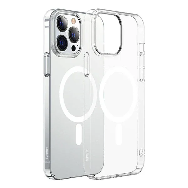 Baseus Crystal iPhone 12 Pro Max Kılıf Magsafe Uyumlu Manyetik Kılıf-1852 Baseus Crystal iPhone 12 Pro Max Kılıf Magsafe Uyumlu Manyetik Kılıf-1852