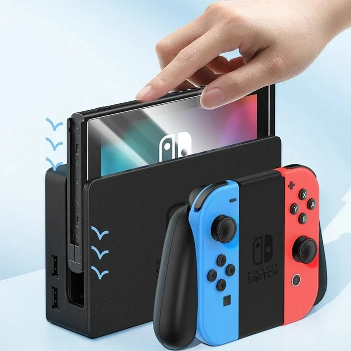 Baseus Crystal Series Nintendo Switch 2019 için Cam Ekran Koruyucu 2 Adet-1852