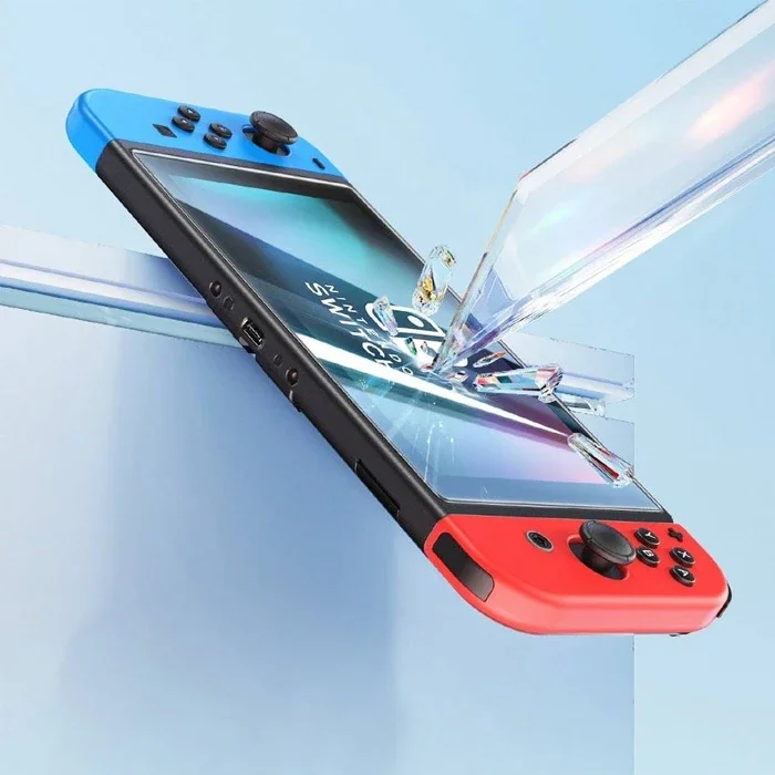 Baseus Crystal Series Nintendo Switch 2019 için Cam Ekran Koruyucu 2 Adet-1852