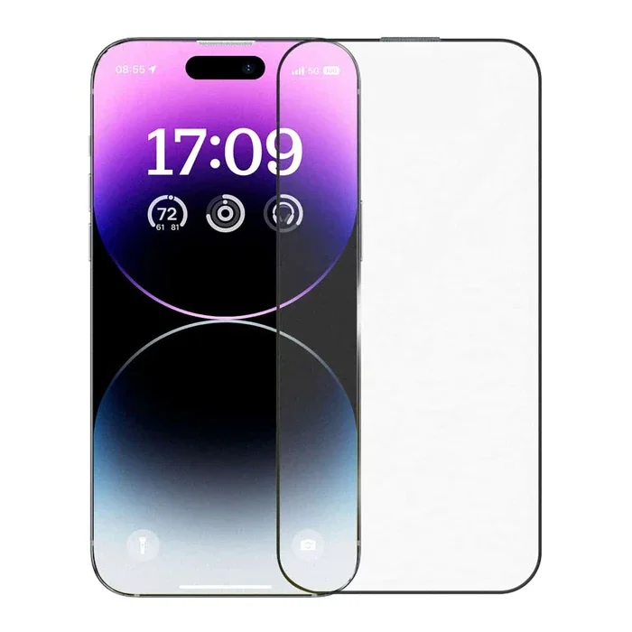 Baseus Crystalline iPhone 14 Pro için Parlama Önleyici Tempered Cam Ekran Koruyucu-1852 Baseus Crystalline iPhone 14 Pro için Parlama Önleyici Tempered Cam Ekran Koruyucu-1852
