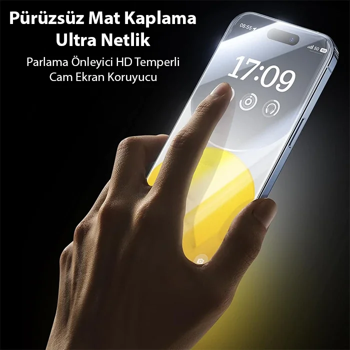 Baseus Crystalline iPhone 15 HD Tempered Full Koruma Cam Ekran Koruyucu-1852 Baseus Crystalline iPhone 15 HD Tempered Full Koruma Cam Ekran Koruyucu-1852
