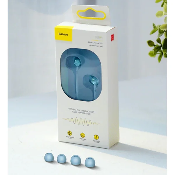 Baseus Encok H13 3.5mm Jack Mikrofonlu Kulak İçi Kulaklık Auriculares Fone De Ouvido-1852 Baseus Encok H13 3.5mm Jack Mikrofonlu Kulak İçi Kulaklık Auriculares Fone De Ouvido-1852
