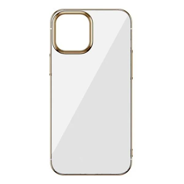 Baseus Glitter İPhone 12/12 Pro Şeffaf Lüx Silikon Kılıf Soft TPU Kılıf-1852