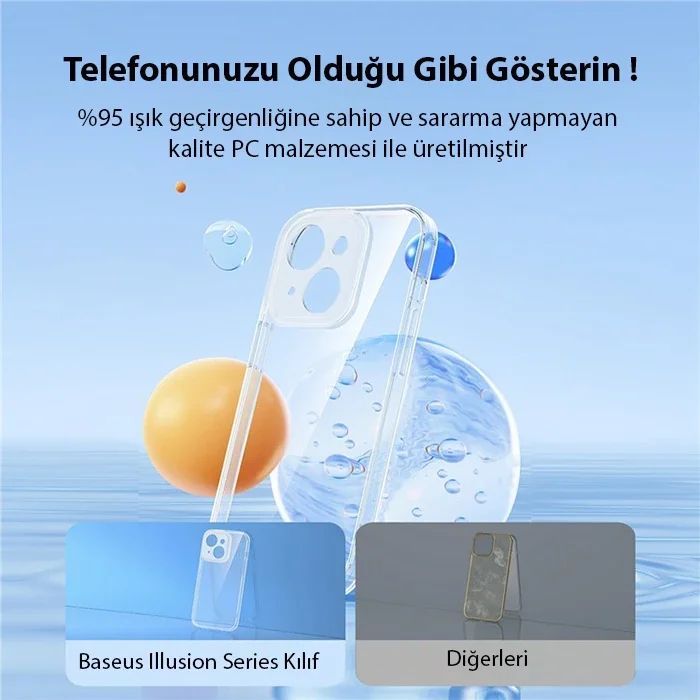 Baseus Illusion Series iPhone 14 Plus 6.7 Silikon Kılıf + Tempered Ekran Koruyucu + 4x Kamera Koruyu-1852 Baseus Illusion Series iPhone 14 Plus 6.7 Silikon Kılıf + Tempered Ekran Koruyucu + 4x Kamera Koruyu-1852 Fiyatı, Yorumları ve Özellikleri