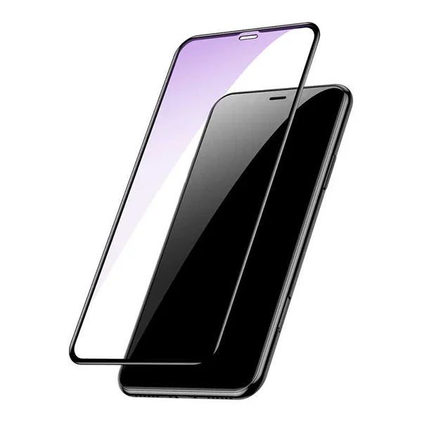 Baseus İphone 11 Pro Max 0.20mm Anti Blue Ray Tam Ekran Koruyucu-1852