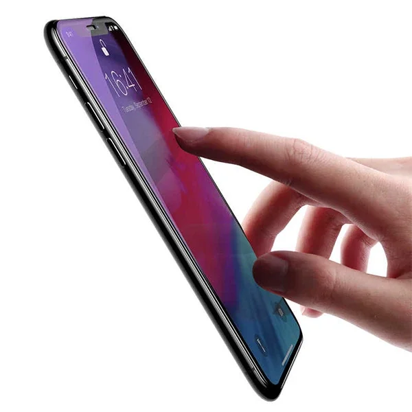 Baseus İphone 11 Pro Max 0.20mm Anti Blue Ray Tam Ekran Koruyucu-1852