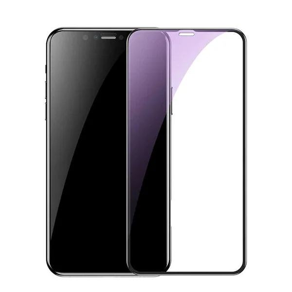 Baseus İphone 11 Pro Max 0.20mm Anti Blue Ray Tam Ekran Koruyucu-1852