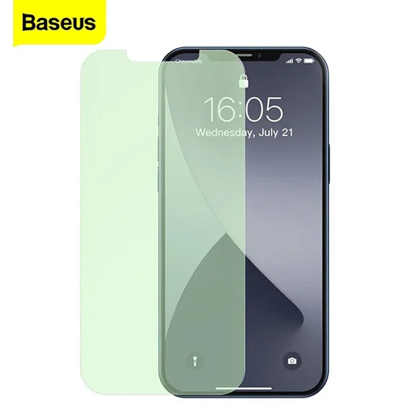 BASEUS İPhone 12/ 12 Pro 6.1 0.30mm Full Tempered Cam Ekran Koruyucu 2Set Anti-Bluelight-1852 BASEUS İPhone 12/ 12 Pro 6.1 0.30mm Full Tempered Cam Ekran Koruyucu 2Set Anti-Bluelight-1852