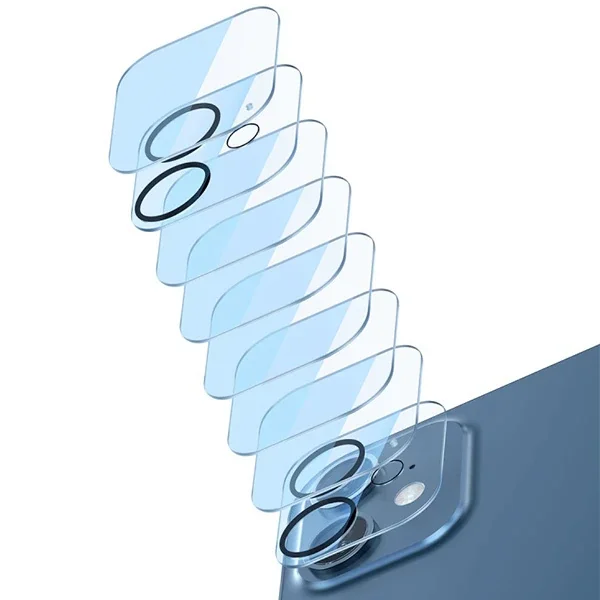 BASEUS iPhone 12 6.1 3D Full Kaplama Kamera Koruyucu Cam 2 Adet Set-1852 BASEUS iPhone 12 6.1 3D Full Kaplama Kamera Koruyucu Cam 2 Adet Set-1852