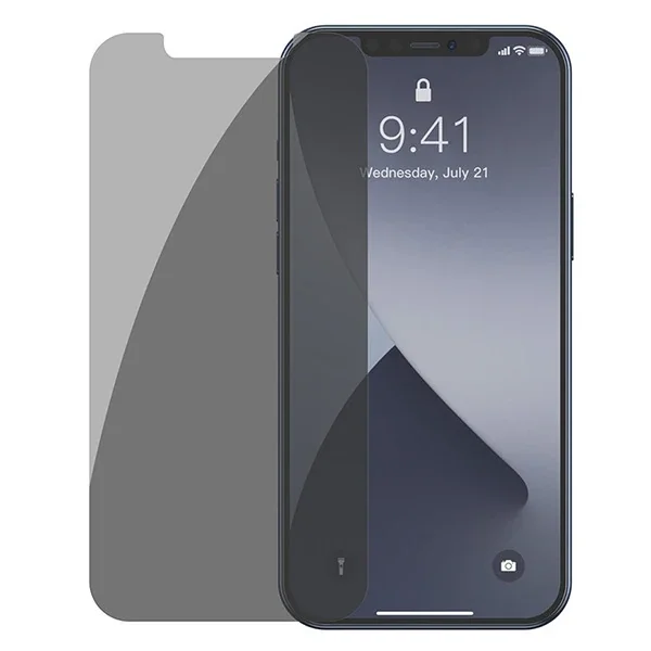 Baseus İPhone 12 mini 03mm Anti Spy Tempered Cam Ekran Koruyucu 2 Adet Set-1852 Baseus İPhone 12 mini 03mm Anti Spy Tempered Cam Ekran Koruyucu 2 Adet Set-1852