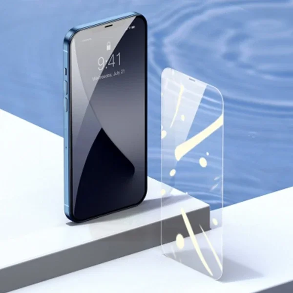 BASEUS İPhone 12 Pro Max 6.7  0.15mm Full Tempered Cam Ekran Koruyucu 2Set-1852