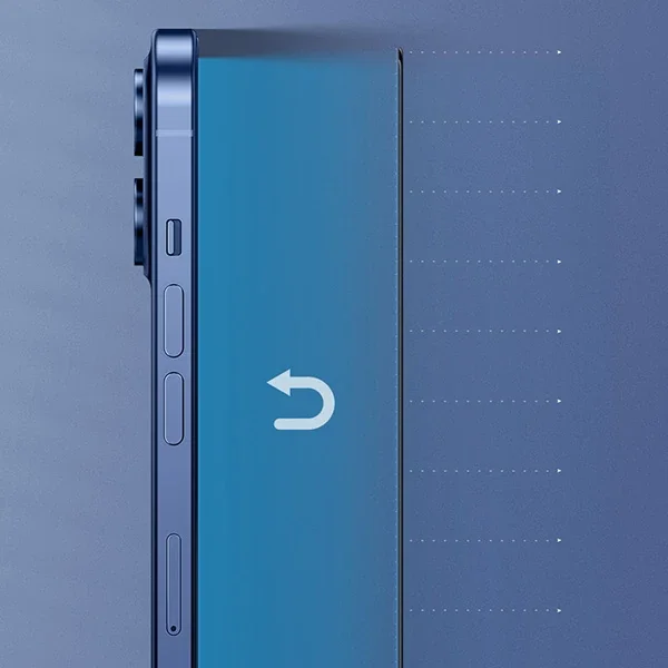 Baseus İPhone 12 Pro Max 6.7 Ekran Koruyucu 0.3MM Full Anti Blue Light Tempered Cam Ekran Koruyucu 2-1852