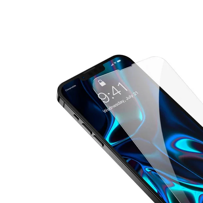 Baseus iPhone 13 Mini 0.3mm Tempered Full Cam Ekran Koruyucu 2 Adet Set-1852