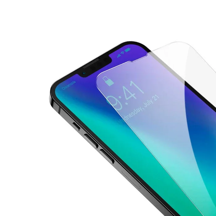 Baseus iPhone 13 Pro Max 0.3mm Tempered Full Cam Ekran Koruyucu 2 Adet Set-1852