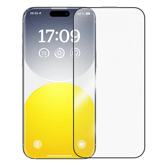 Baseus iPhone 15 Plus HD Tempered Full Koruma Cam Ekran Koruyucu-1852 Baseus iPhone 15 Plus HD Tempered Full Koruma Cam Ekran Koruyucu-1852