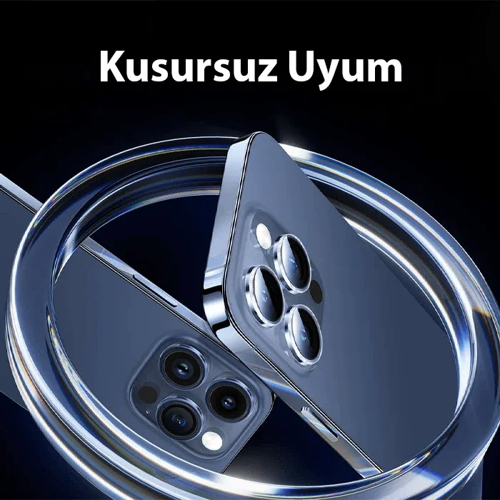 Baseus iPhone 15 Pro/15 Pro Max için Corning Serisi HD Cam Kamera Koruyucu-1852