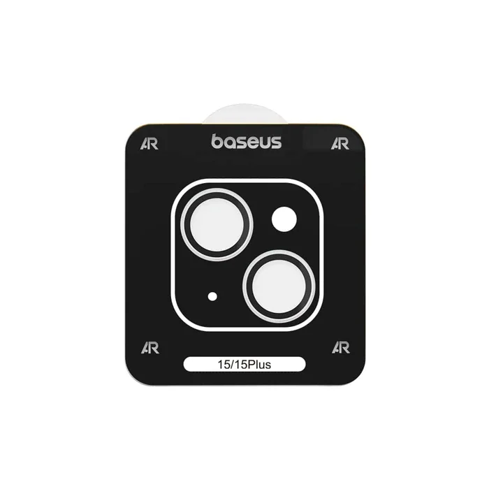 Baseus iPhone 15/15 Plus için Sapphire Serisi HD Cam Kamera Koruyucu-1852