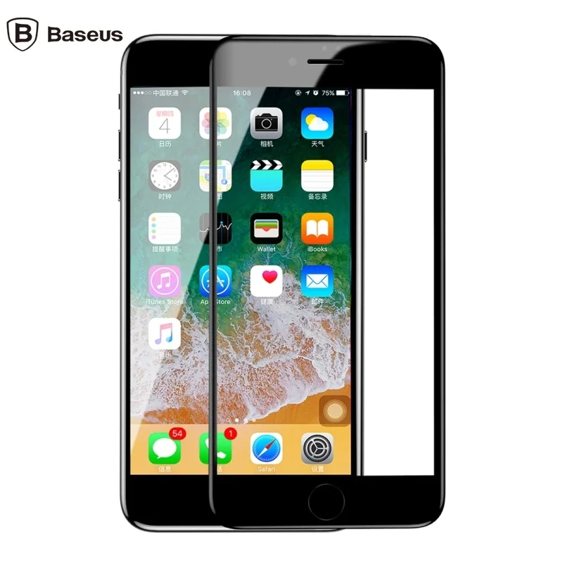 Baseus İPhone 78 Plus 4D Cam Ekran Koruyucu Kavisli Full Kaplama Kırılmaz Cam-1852 Baseus İPhone 78 Plus 4D Cam Ekran Koruyucu Kavisli Full Kaplama Kırılmaz Cam-1852