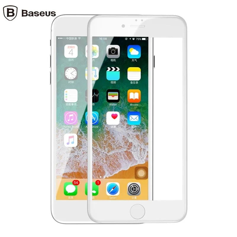 Baseus İPhone 78 Plus 4D Cam Ekran Koruyucu Kavisli Full Kaplama Kırılmaz Cam-1852 Baseus İPhone 78 Plus 4D Cam Ekran Koruyucu Kavisli Full Kaplama Kırılmaz Cam-1852