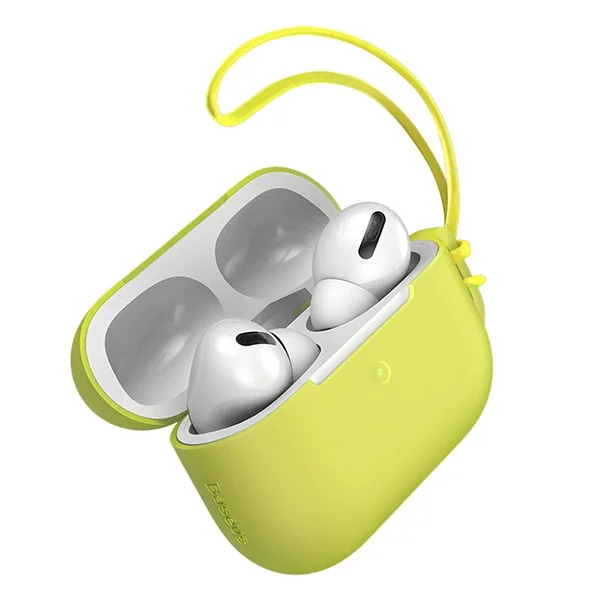 Baseus Let''s go Jelly Lanyard AirPods Pro Silica Gel Koruma Kılıfı-1852 Baseus Let''s go Jelly Lanyard AirPods Pro Silica Gel Koruma Kılıfı-1852