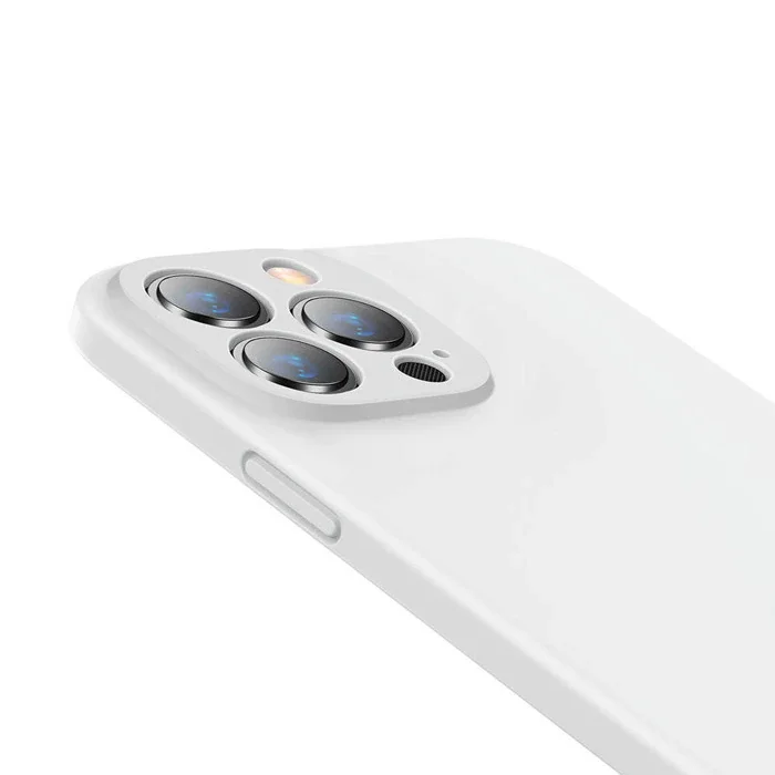 Baseus Liquid iPhone 13 Pro Max Kılıf Kamera Korumalı İçi Kadife Silikon Kılıf-1852