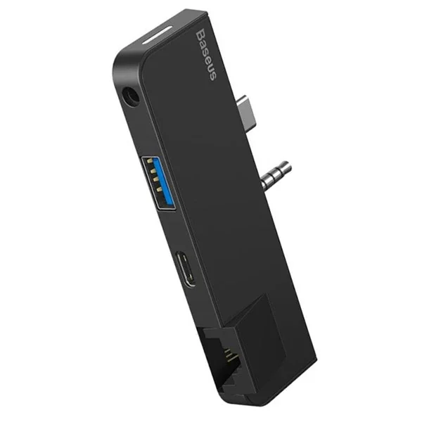 Baseus Multifunctional HUB Surface Go(Type-C+Audio to HD4K+USB3.0+Type-C(data)+Audiok-1852 Baseus Multifunctional HUB Surface Go(Type-C+Audio to HD4K+USB3.0+Type-C(data)+Audiok-1852
