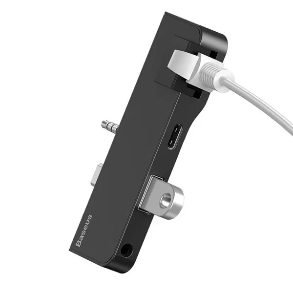 Baseus Multifunctional HUB Surface Go(Type-C+Audio to RJ45+USB3.0+Type-C(data)+Audio)-1852 Baseus Multifunctional HUB Surface Go(Type-C+Audio to RJ45+USB3.0+Type-C(data)+Audio)-1852