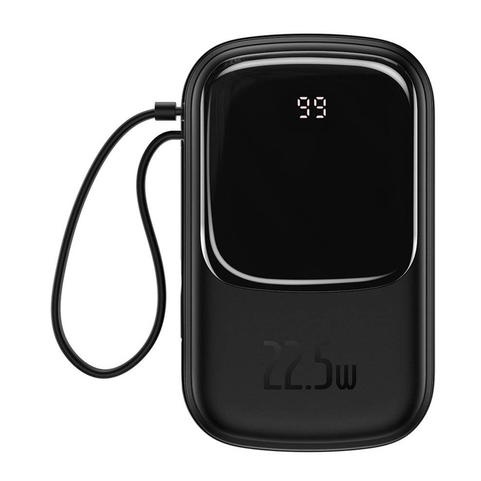 Baseus  Qpow Pro Dijital Göstergeli 10000Mah 22.5W Hizli Şarj Powe